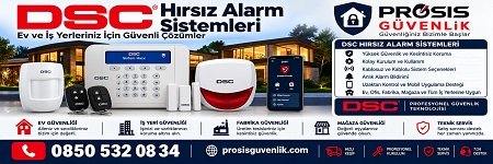DSC Hırsız Alarm Sistemleri Satış, Kurulum ve Teknik Servis