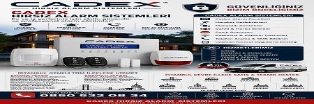 CADEX HIRSIZ ALARM SİSTEMLERİ | İSTANBUL GENELİ SATIŞ & TEKNİK SERVİS